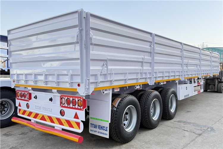 TITAN 2025 New 60 Ton Dropside Wall Trailer for Sale In Zimbabwe - Sơ mi rơ moóc thùng lửng/ Phẳng: hình 1 TITAN 2025 New 60 Ton Dropside Wall Trailer for Sale In Zimbabwe - Sơ mi rơ moóc thùng lửng/ Phẳng: hình 1