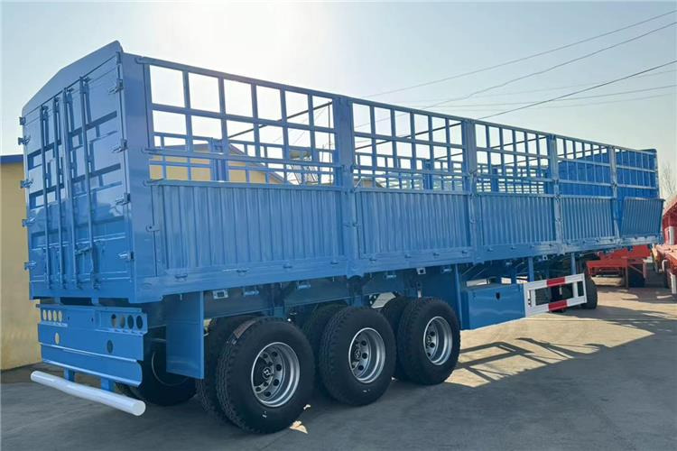 TITAN 3 Axle 60 Ton Cargo Semi Trailer for Sale In Sudan - Sơ mi rơ moóc chở gia súc: hình 2 TITAN 3 Axle 60 Ton Cargo Semi Trailer for Sale In Sudan - Sơ mi rơ moóc chở gia súc: hình 2