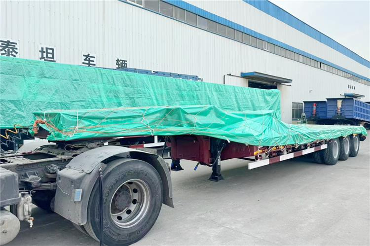 TITAN 3 Axle 60 Ton Truck Lowbed Trailer for Sale In Kenya - Sơ mi rơ moóc thùng thấp: hình 4 TITAN 3 Axle 60 Ton Truck Lowbed Trailer for Sale In Kenya - Sơ mi rơ moóc thùng thấp: hình 4