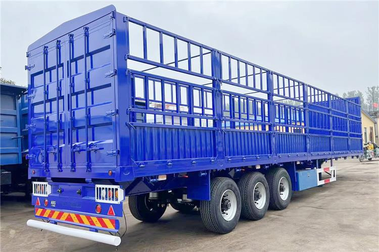 TITAN 3 Axle Cargo Fence Trailer with Air Suspension Transport Animal - Sơ mi rơ moóc chở gia súc: hình 1 TITAN 3 Axle Cargo Fence Trailer with Air Suspension Transport Animal - Sơ mi rơ moóc chở gia súc: hình 1