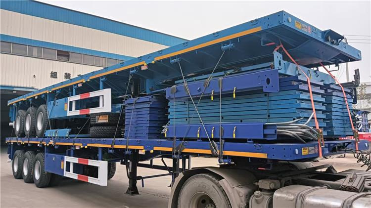 TITAN 3 Axle Flatbed Trailer will be ship to Zambia - Sơ mi rơ moóc thùng lửng/ Phẳng: hình 2 TITAN 3 Axle Flatbed Trailer will be ship to Zambia - Sơ mi rơ moóc thùng lửng/ Phẳng: hình 2