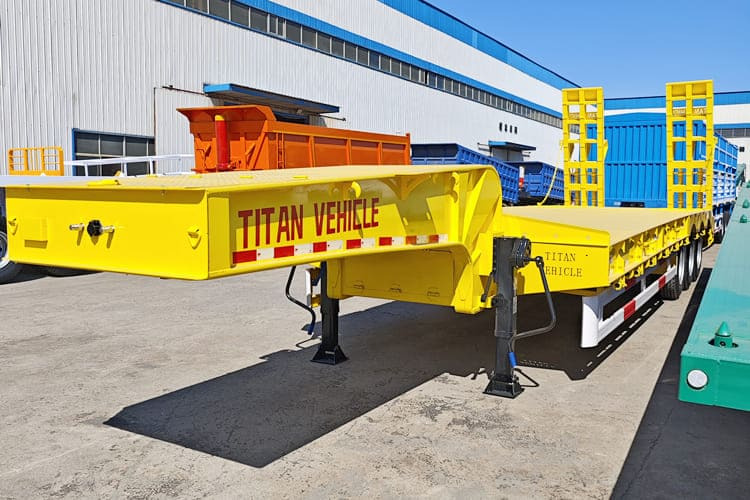 TITAN 3 Axle Low Bed Trailer Price for Sale in Kenya - Sơ mi rơ moóc thùng thấp: hình 1 TITAN 3 Axle Low Bed Trailer Price for Sale in Kenya - Sơ mi rơ moóc thùng thấp: hình 1
