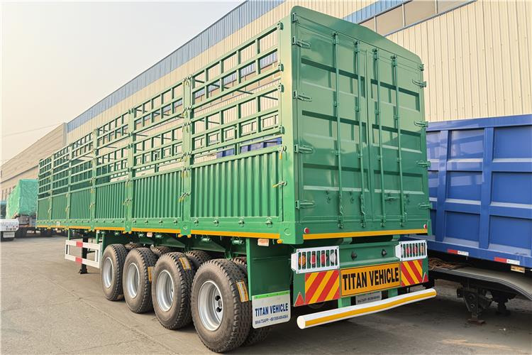 TITAN 4 Axle 80 Ton Livestock Semi Trailer for Sale In Sudan - Sơ mi rơ moóc chở gia súc: hình 2 TITAN 4 Axle 80 Ton Livestock Semi Trailer for Sale In Sudan - Sơ mi rơ moóc chở gia súc: hình 2