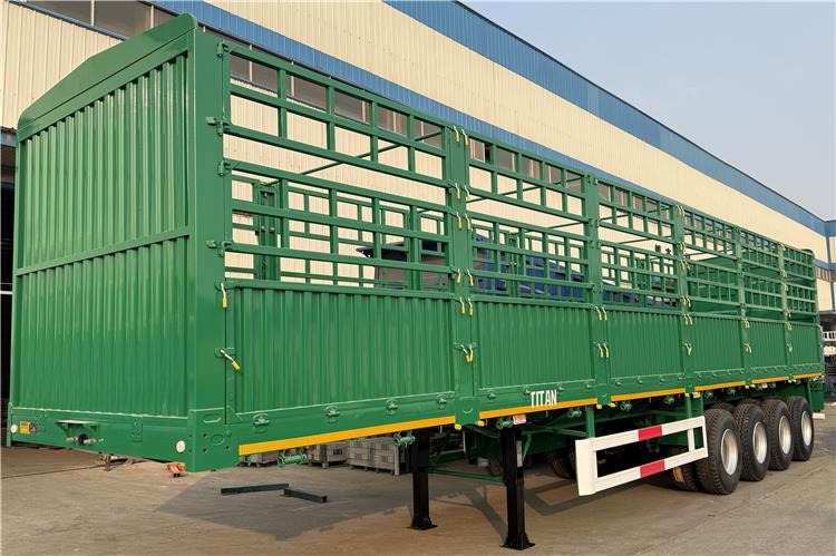 TITAN 4 Axle 80 Ton Livestock Semi Trailer for Sale In Sudan - Sơ mi rơ moóc chở gia súc: hình 1 TITAN 4 Axle 80 Ton Livestock Semi Trailer for Sale In Sudan - Sơ mi rơ moóc chở gia súc: hình 1
