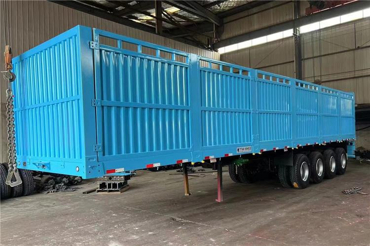 TITAN 4 Axle Fence Semi Truck Trailer for Sale price In Rwanda - Sơ mi rơ moóc chở gia súc: hình 2 TITAN 4 Axle Fence Semi Truck Trailer for Sale price In Rwanda - Sơ mi rơ moóc chở gia súc: hình 2
