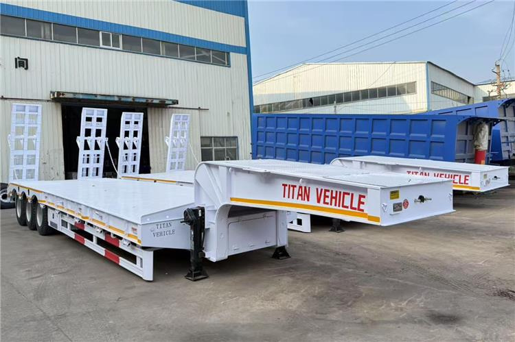 TITAN 60 Ton Low Bed Trailer for Sale In Tananiza - Sơ mi rơ moóc thùng thấp: hình 3 TITAN 60 Ton Low Bed Trailer for Sale In Tananiza - Sơ mi rơ moóc thùng thấp: hình 3