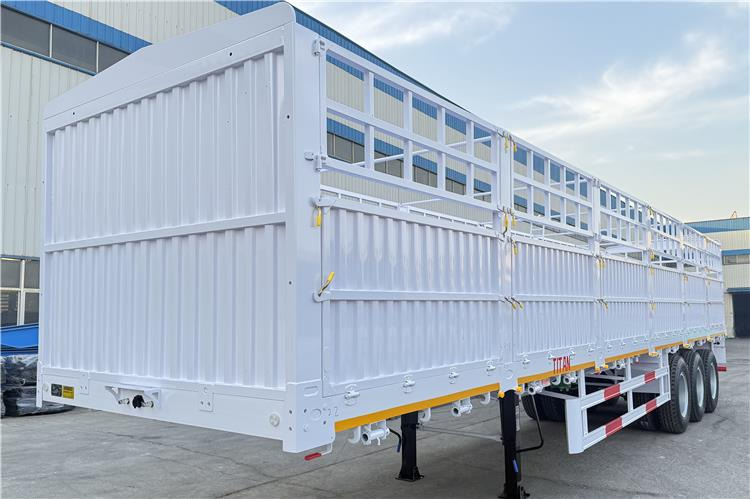 TITAN 80 Ton Fence Cargo Trailer for Sale In Mali - Sơ mi rơ moóc chở gia súc: hình 2 TITAN 80 Ton Fence Cargo Trailer for Sale In Mali - Sơ mi rơ moóc chở gia súc: hình 2