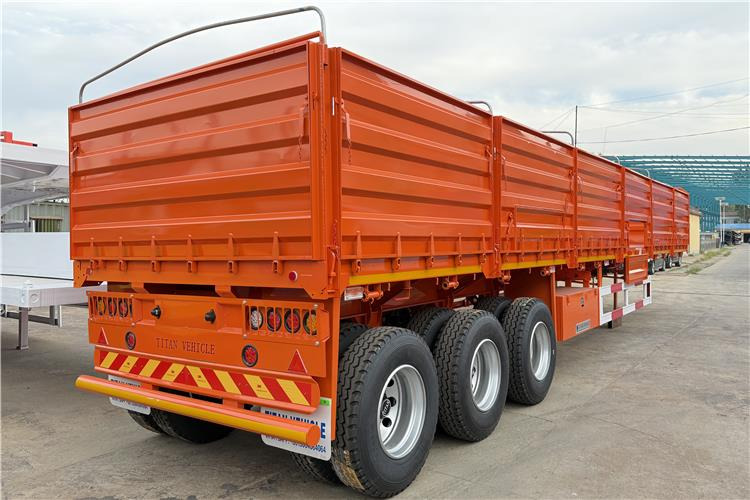 TITAN 80 Ton Side Wall Semi Trailer for Sale In Guyana - Sơ mi rơ moóc thùng lửng/ Phẳng: hình 1 TITAN 80 Ton Side Wall Semi Trailer for Sale In Guyana - Sơ mi rơ moóc thùng lửng/ Phẳng: hình 1