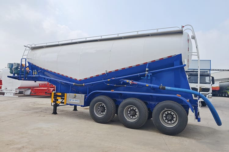 TITAN Bulk Cement Tank Semi Trailer for Sale in Dominican - Sơ mi rơ moóc bồn: hình 2 TITAN Bulk Cement Tank Semi Trailer for Sale in Dominican - Sơ mi rơ moóc bồn: hình 2
