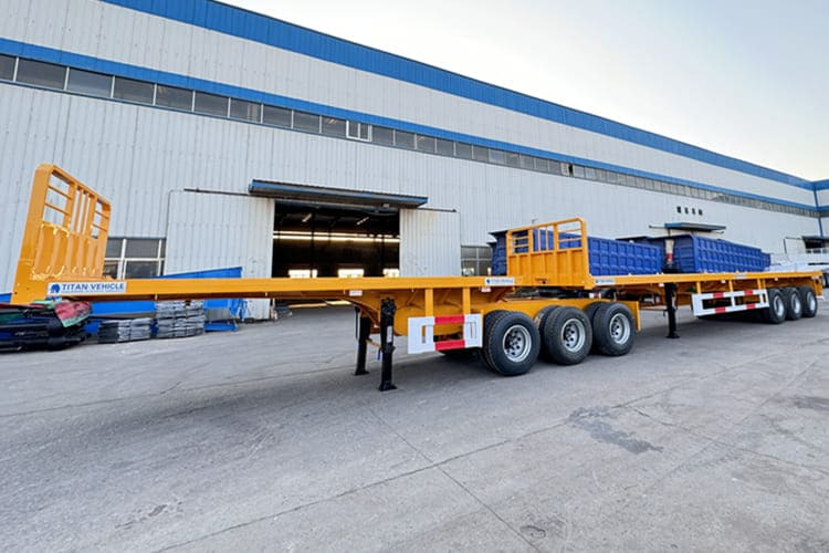 TITAN Flatbed Superlink Trailer for Sale in Zambia - Sơ mi rơ moóc thùng lửng/ Phẳng: hình 3 TITAN Flatbed Superlink Trailer for Sale in Zambia - Sơ mi rơ moóc thùng lửng/ Phẳng: hình 3