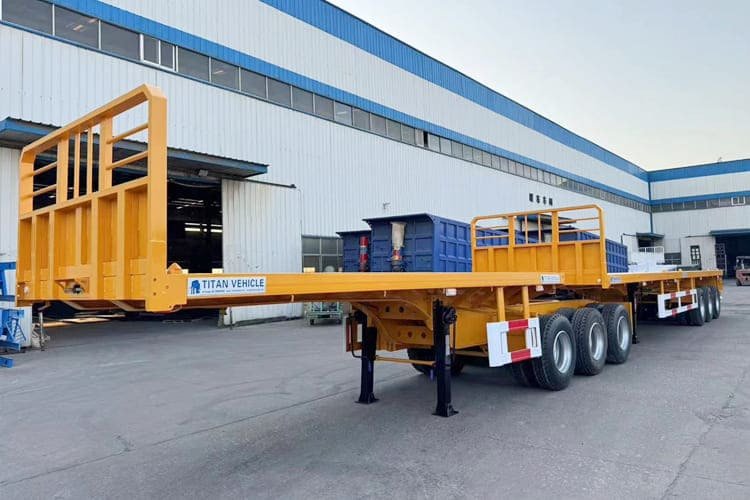 TITAN Flatbed Superlink Trailer for Sale in Zambia - Sơ mi rơ moóc thùng lửng/ Phẳng: hình 1 TITAN Flatbed Superlink Trailer for Sale in Zambia - Sơ mi rơ moóc thùng lửng/ Phẳng: hình 1