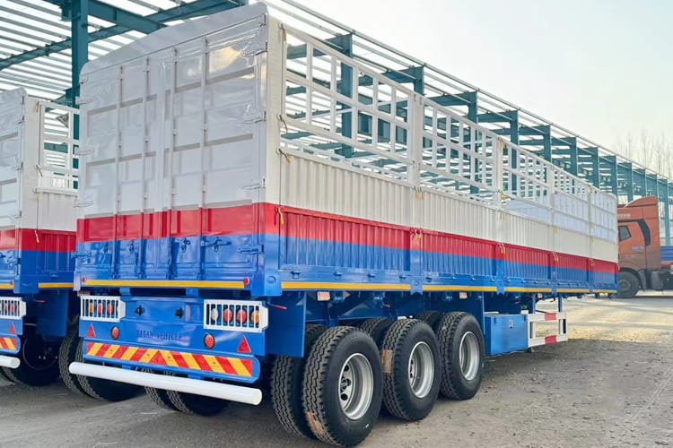 TITAN Livestock Trailer for Sale in Ghana - Sơ mi rơ moóc chở gia súc: hình 1 TITAN Livestock Trailer for Sale in Ghana - Sơ mi rơ moóc chở gia súc: hình 1