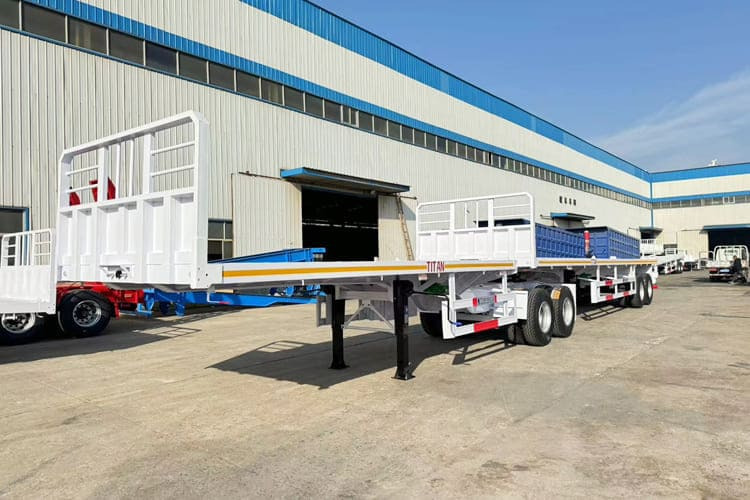 TITAN Super Link Flatbed Trailer for Sale in Mali - Sơ mi rơ moóc thùng lửng/ Phẳng: hình 1 TITAN Super Link Flatbed Trailer for Sale in Mali - Sơ mi rơ moóc thùng lửng/ Phẳng: hình 1