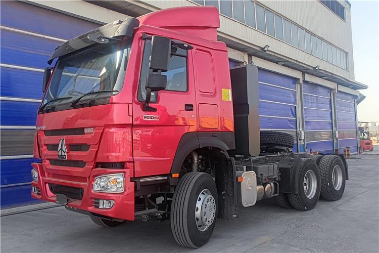 Sinotruk Howo 380hp 6x4 truck tractor for sale in Congo - Xe đầu kéo: hình 3 Sinotruk Howo 380hp 6x4 truck tractor for sale in Congo - Xe đầu kéo: hình 3