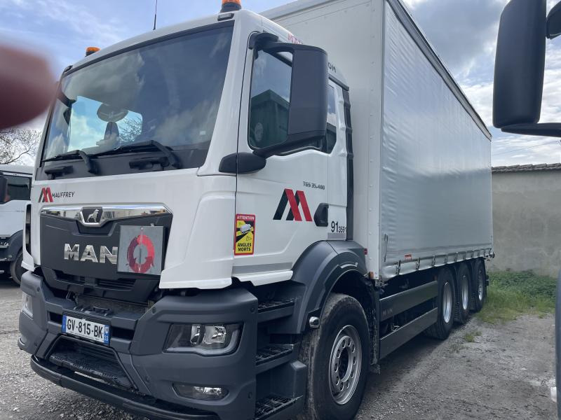 MAN TGS 35.480 - Xe tải thùng mui bạt: hình 1 MAN TGS 35.480 - Xe tải thùng mui bạt: hình 1