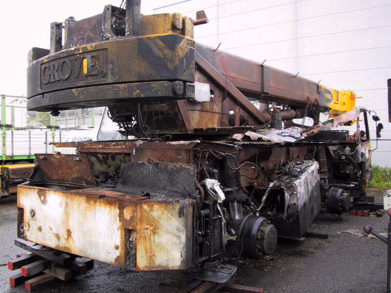 Grove GMK 2035 for parts - Cẩu bánh lốp: hình 1 Grove GMK 2035 for parts - Cẩu bánh lốp: hình 1