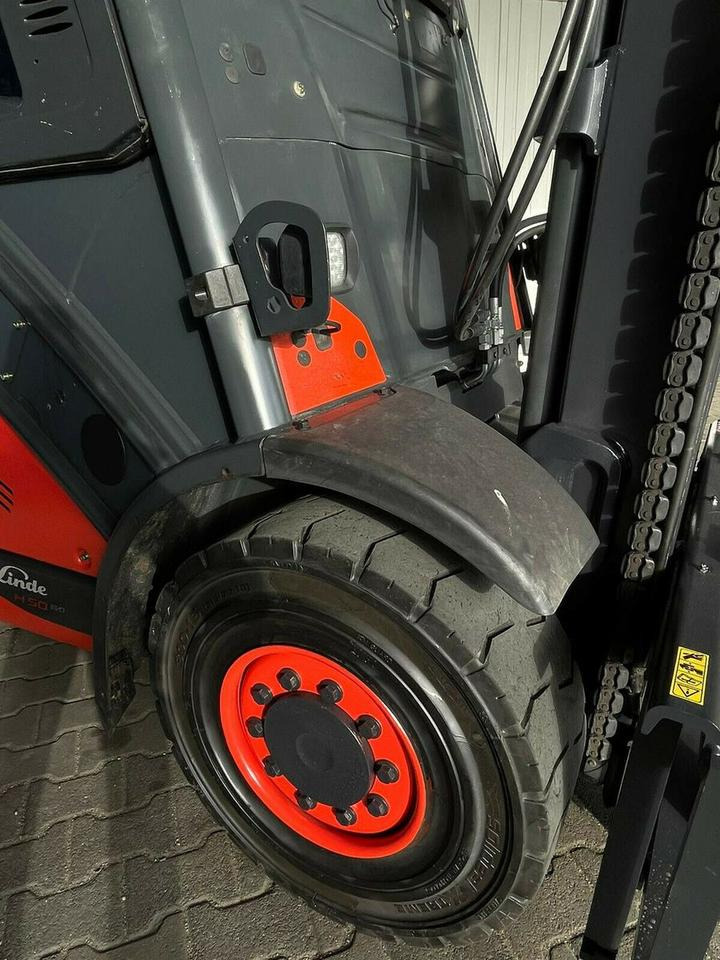 Xe nâng gas Linde Linde H 50 T - 7.390 h - Seitenschieber/Zinken neu -: hình 10