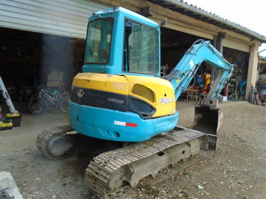 Kubota U50-3 - Máy xúc mini: hình 2 Kubota U50-3 - Máy xúc mini: hình 2