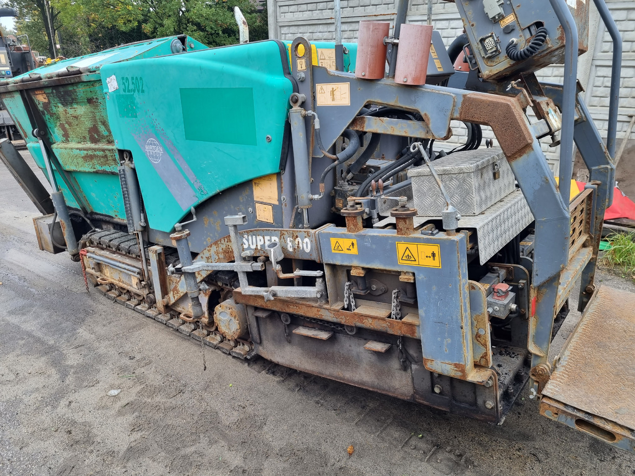 VÖGELE SUPER 800 - Máy lát nhựa đường: hình 3 VÖGELE SUPER 800 - Máy lát nhựa đường: hình 3