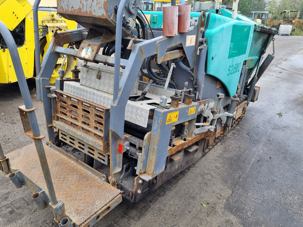 VÖGELE SUPER 800 - Máy lát nhựa đường: hình 2 VÖGELE SUPER 800 - Máy lát nhựa đường: hình 2