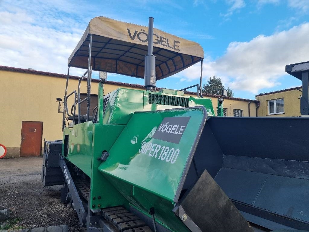 Vögele super 1800 - Máy lát nhựa đường: hình 1 Vögele super 1800 - Máy lát nhựa đường: hình 1