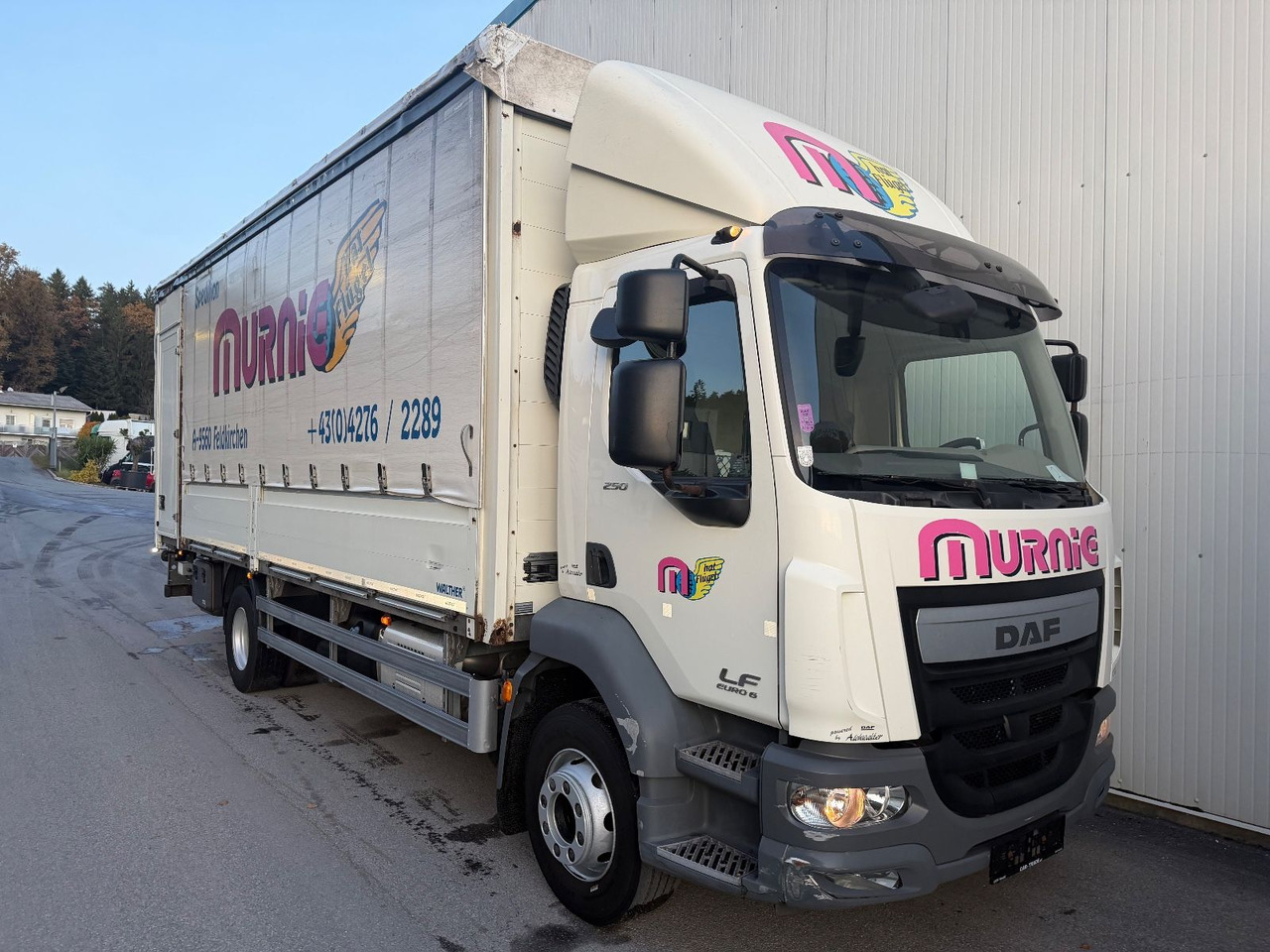 DAF LF 250 16T/LBW €6 - Xe tải thùng mui bạt: hình 2 DAF LF 250 16T/LBW €6 - Xe tải thùng mui bạt: hình 2