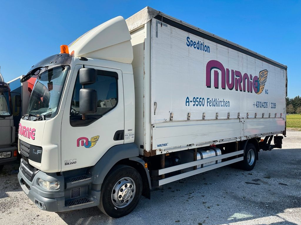 DAF LF 55-220 EEV Edscha LBW - Xe tải thùng mui bạt: hình 2 DAF LF 55-220 EEV Edscha LBW - Xe tải thùng mui bạt: hình 2