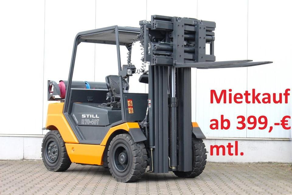 STILL R70-40T Gas Triplex 4t Klammergabel - Xe nâng gas: hình 1 STILL R70-40T Gas Triplex 4t Klammergabel - Xe nâng gas: hình 1