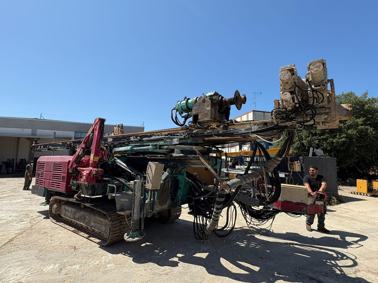 Casagrande C8 - Giàn khoan: hình 1 Casagrande C8 - Giàn khoan: hình 1