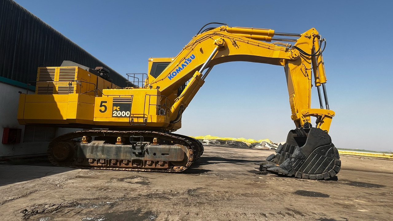 KOMATSU PC2000-8 - Máy xúc bánh xích: hình 1 KOMATSU PC2000-8 - Máy xúc bánh xích: hình 1