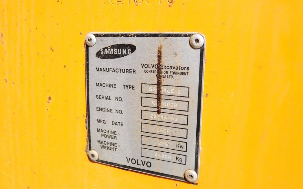 Zwolnica koparki Samsung SE 450 LC - Máy xúc bánh xích: hình 2 Zwolnica koparki Samsung SE 450 LC - Máy xúc bánh xích: hình 2