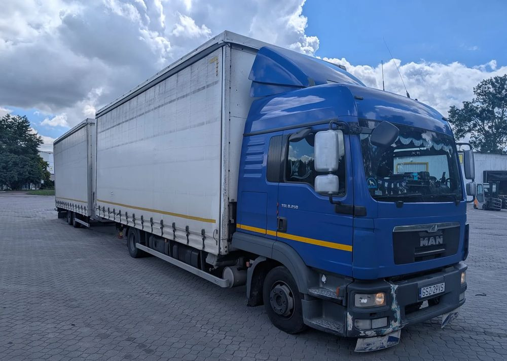MAN TGL 8.250 - Xe tải thùng mui bạt: hình 5 MAN TGL 8.250 - Xe tải thùng mui bạt: hình 5