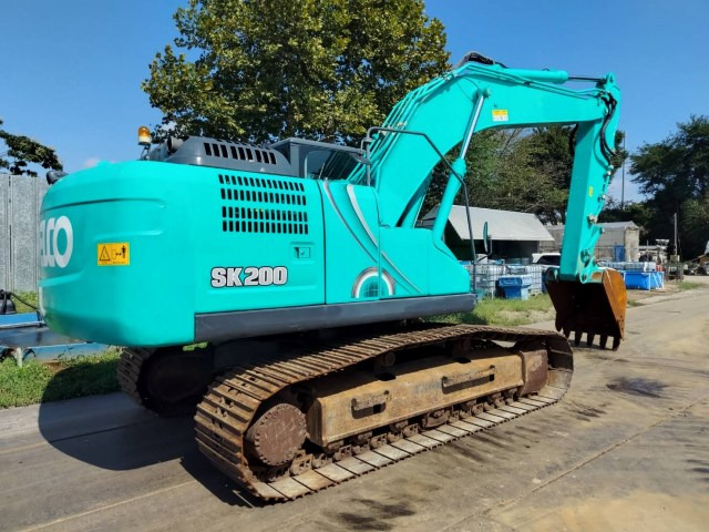 KOBELCO SK200-10 - Máy xúc bánh xích: hình 4 KOBELCO SK200-10 - Máy xúc bánh xích: hình 4