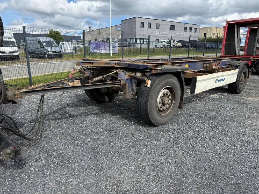 Krone AZ *BDF*2 essieux* - Xe chở container/ Rơ moóc hoán đổi thân: hình 2 Krone AZ *BDF*2 essieux* - Xe chở container/ Rơ moóc hoán đổi thân: hình 2