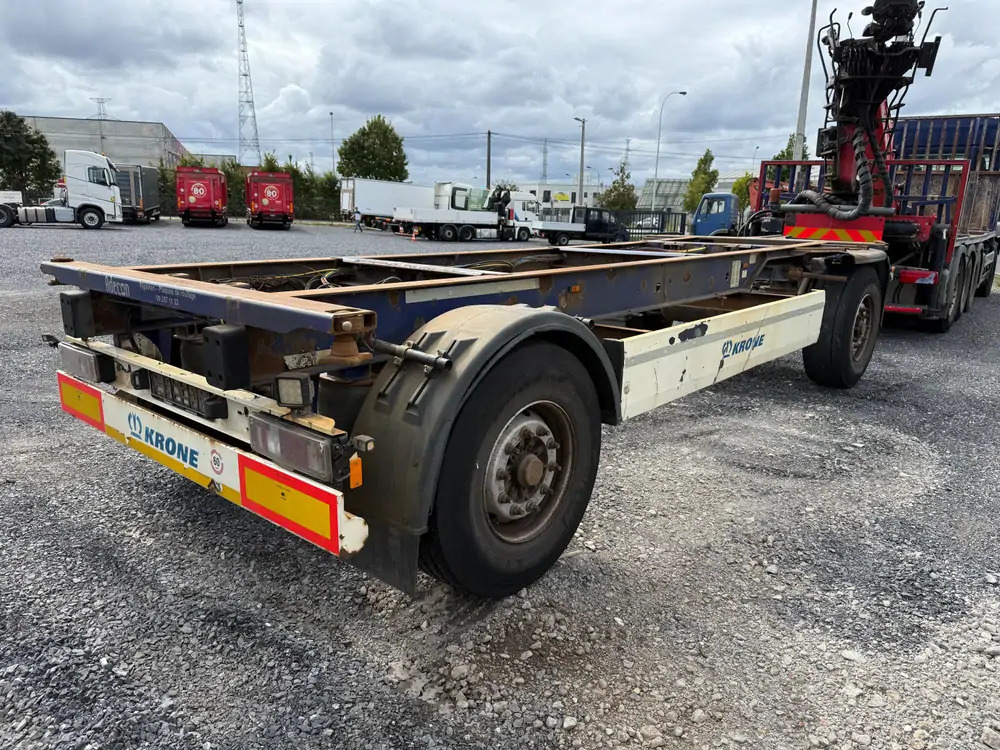 Krone AZ *BDF*2 essieux* - Xe chở container/ Rơ moóc hoán đổi thân: hình 1 Krone AZ *BDF*2 essieux* - Xe chở container/ Rơ moóc hoán đổi thân: hình 1