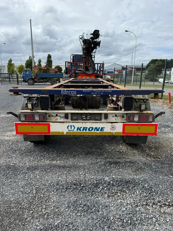 Krone AZ *BDF*2 essieux* - Xe chở container/ Rơ moóc hoán đổi thân: hình 4 Krone AZ *BDF*2 essieux* - Xe chở container/ Rơ moóc hoán đổi thân: hình 4