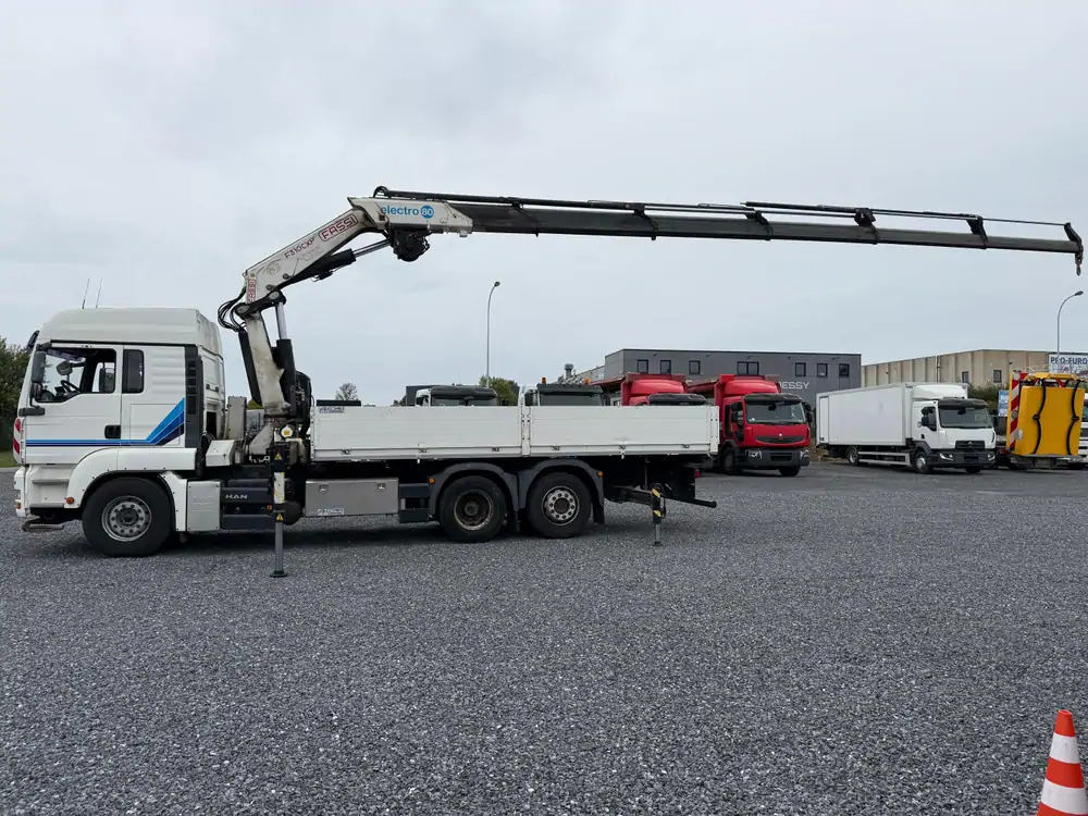 MAN TGA 26.400 *FASSI 31 TM*6EXTENSIONS*WINCH*REMOTE*BDF BOX - Xe tải thùng lửng/ Phẳng, Xe cẩu tự hành: hình 3 MAN TGA 26.400 *FASSI 31 TM*6EXTENSIONS*WINCH*REMOTE*BDF BOX - Xe tải thùng lửng/ Phẳng, Xe cẩu tự hành: hình 3