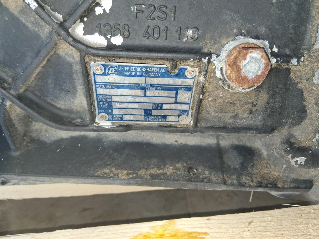 MAN TGS - Hộp số: hình 3 MAN TGS - Hộp số: hình 3