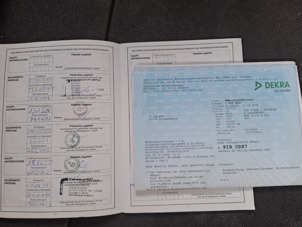 Xe tải thùng mui bạt MAN TGX 26.440 E5: hình 39