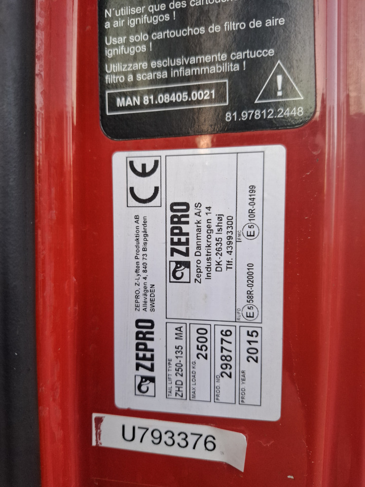 Xe tải thùng mui bạt MAN TGX 26.440 E6 + SCHMITZ: hình 20 Xe tải thùng mui bạt MAN TGX 26.440 E6 + SCHMITZ: hình 20