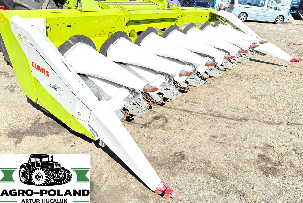 CLAAS CORIO 870 C - 2016 ROK - Máy gặt ngô: hình 2 CLAAS CORIO 870 C - 2016 ROK - Máy gặt ngô: hình 2