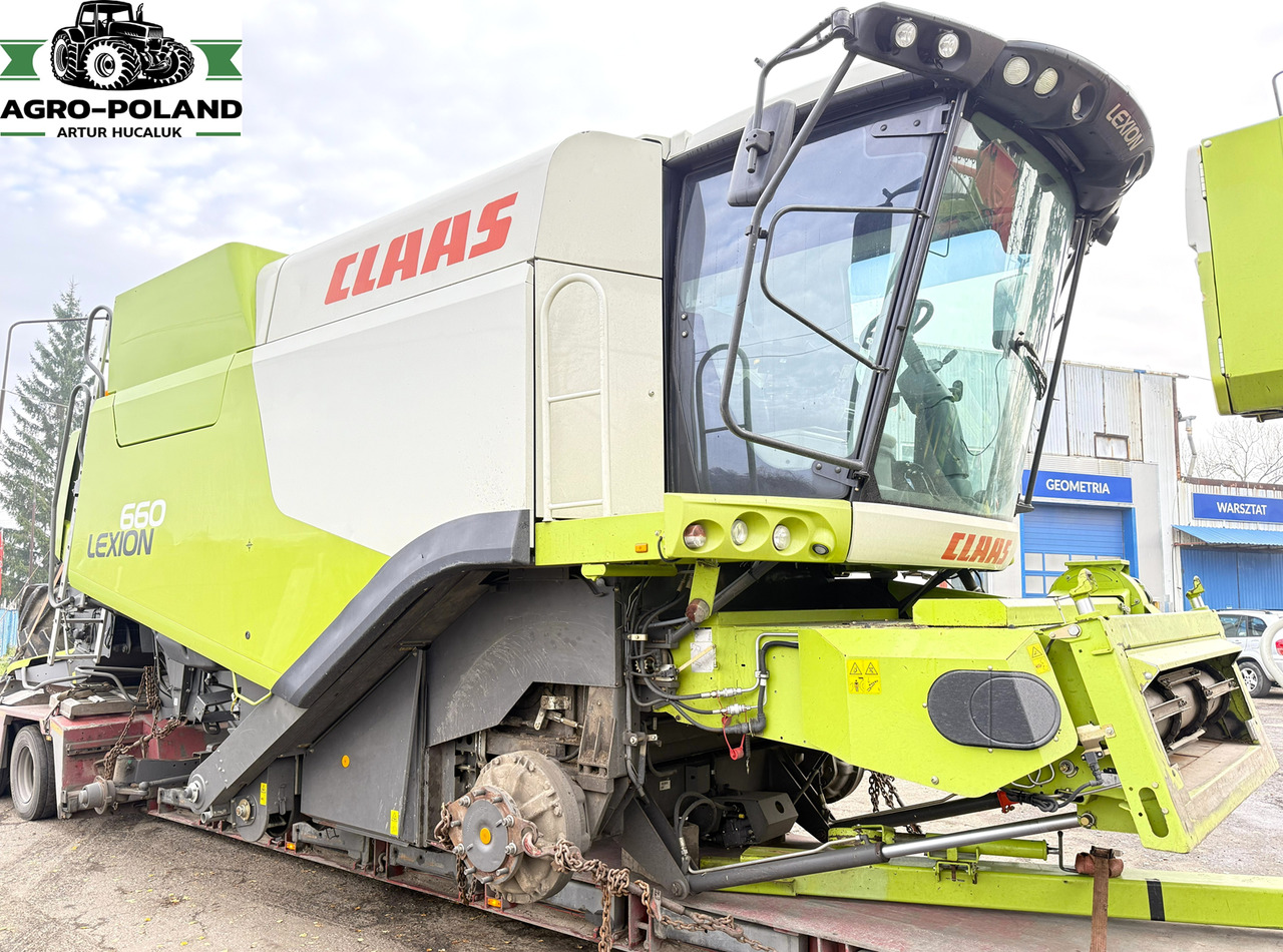 CLAAS LEXION 660 - 2013 ROK - NOWSZY MODEL - 2468 H - VARIO 750 - Máy gặt đập: hình 1 CLAAS LEXION 660 - 2013 ROK - NOWSZY MODEL - 2468 H - VARIO 750 - Máy gặt đập: hình 1