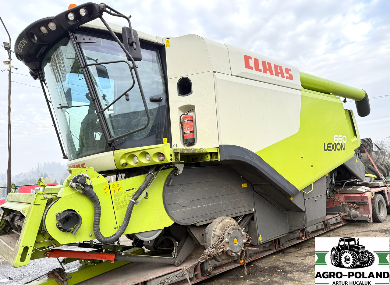 CLAAS LEXION 660 - 2013 ROK - NOWSZY MODEL - 2468 H - VARIO 750 - Máy gặt đập: hình 2 CLAAS LEXION 660 - 2013 ROK - NOWSZY MODEL - 2468 H - VARIO 750 - Máy gặt đập: hình 2
