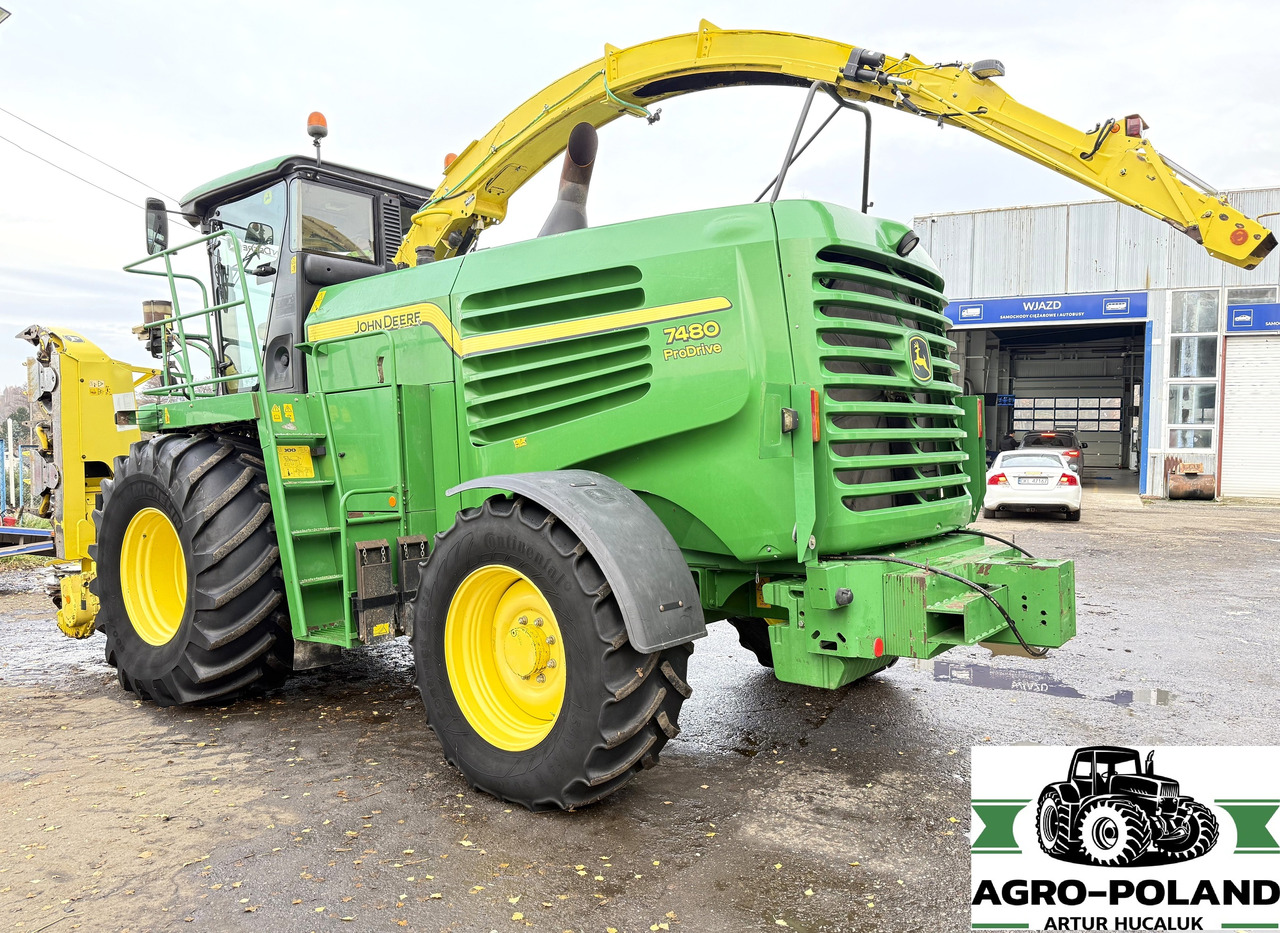 JOHN DEERE 7480 - ProDrive - 4x4 - 2014 rok - Kemper 360 plus - Pickup 630c - 40 km/h - Máy gặt đập thức ăn gia súc: hình 3 JOHN DEERE 7480 - ProDrive - 4x4 - 2014 rok - Kemper 360 plus - Pickup 630c - 40 km/h - Máy gặt đập thức ăn gia súc: hình 3