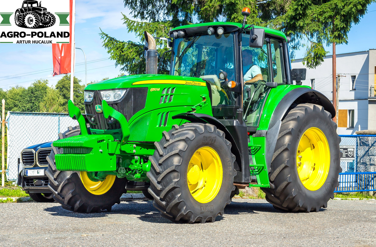 John Deere 6150 M - 2015 ROK - 7529 h - POWERQUAD - ORYGINALNE OPONY - Máy cày: hình 1 John Deere 6150 M - 2015 ROK - 7529 h - POWERQUAD - ORYGINALNE OPONY - Máy cày: hình 1