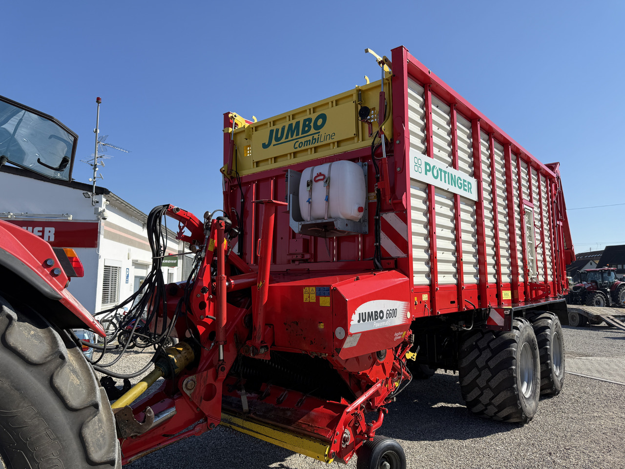 PÖTTINGER Jumbo 6600 L - Toa kéo máy gặt liên hợp: hình 3 PÖTTINGER Jumbo 6600 L - Toa kéo máy gặt liên hợp: hình 3