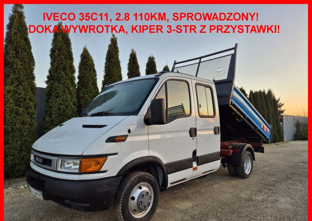 Iveco 35C11 2.8 110KM Zwykła Pompa Brygadówka - Xe ben nhỏ: hình 2 Iveco 35C11 2.8 110KM Zwykła Pompa Brygadówka - Xe ben nhỏ: hình 2