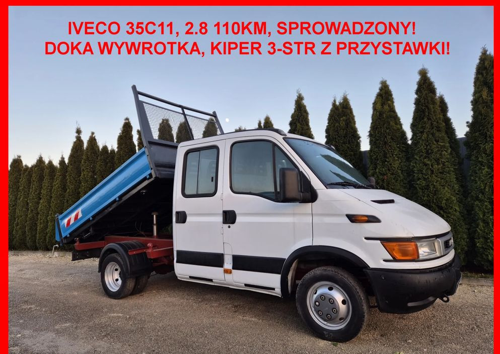 Iveco 35C11 2.8 110KM Zwykła Pompa Brygadówka - Xe ben nhỏ: hình 1 Iveco 35C11 2.8 110KM Zwykła Pompa Brygadówka - Xe ben nhỏ: hình 1