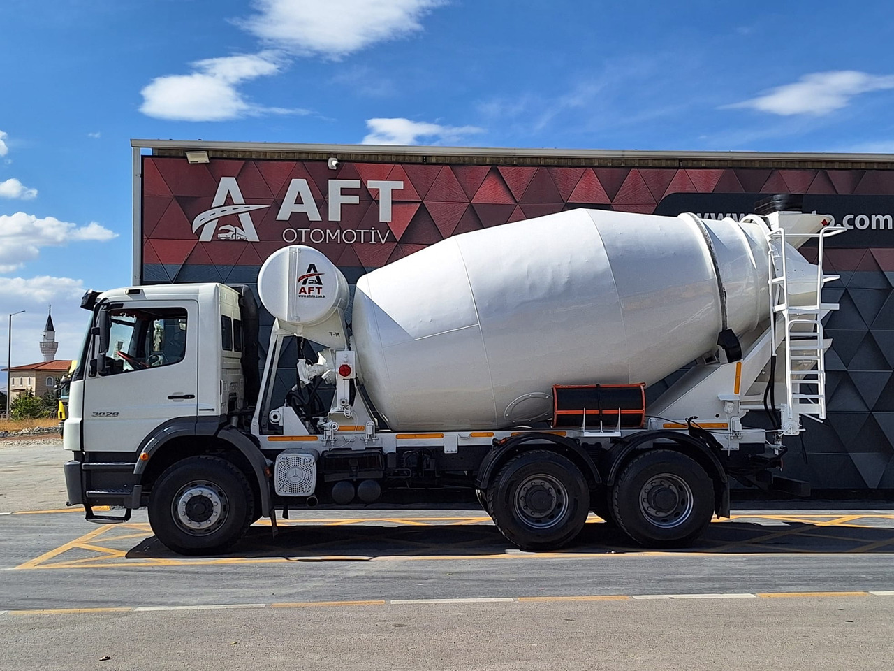 MERCEDES-BENZ AXOR 3028 - Xe trộn bê tông: hình 5 MERCEDES-BENZ AXOR 3028 - Xe trộn bê tông: hình 5