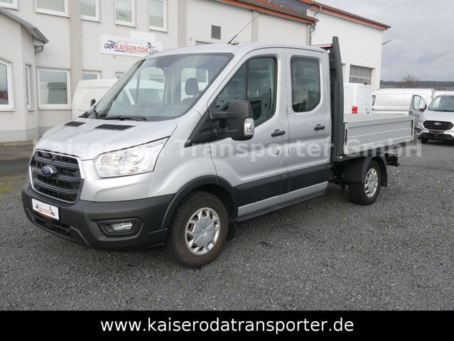 Ford Transit FT350 L2 VA DoKa 7-Sitze Pritsche Klima - Xe tải nhỏ phẳng: hình 1 Ford Transit FT350 L2 VA DoKa 7-Sitze Pritsche Klima - Xe tải nhỏ phẳng: hình 1